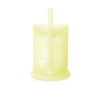 olababy Vaso de silicona con tapa de pajita | Vaso para bebé | Desde 6 meses hasta 12 - 18 meses para niños pequeños | Vaso para niños y smoothie | Baby LED Desstete