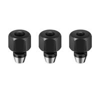 Oladfiop 6/6,35/8 mm Pinza de sujeción con tuerca de grabado para máquina de recortar, adaptador de fresa, fresa eléctrica, accesorios