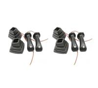 Oladfiop Juego de 2 unidades L+R para excavadora Assy Gears Handle con cubierta antipolvo para Rexroth Yuchai LOVOL Longgong- 55/60/65/75-8/80