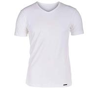 Olaf Benz Red 1601 - Camiseta Regular con Cuello en V para Hombre, Blanco, M