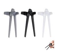 Olakin Palillos Chinos [3 Palillos], Palillos de Juego de Plástico, Palillos para los Dedos, Palillos para bocadillos, Reutilizable Palillos