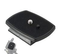 Olakin Placa De Liberación Rápida para Cámara, Adaptador de Placa de Liberación Rápida con Tornillo de 1/4", Plató Rápido Trípode Sistema