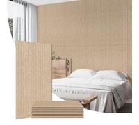 Olanglab Paneles de pared decorativos grandes, 47 x 23 x 0.35 pulgadas por panel, paquete de 10 paneles acústicos para decoración de paredes interiores, tratamiento acústico para estudio en casa y