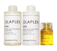 Olaplex Kit de reparación (n.º 4, 250 ml + n.º 5, 250 ml + n.º 7, 30 ml)