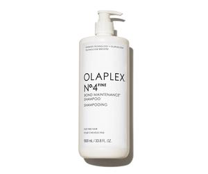 Olaplex Nº.4FINE Bond Maintenance® Shampoo 1000ml - Formato Profesional para Cabello Fino con Volumen y Reparación