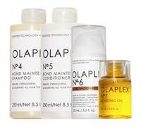 Olaplex Set de cuidado profesional (n.º 4, 250 ml + n.º 5, 250 ml + n.º 6, 100 ml + n.º 7, 30 ml)