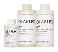 Olaplex Set de tres productos para el cuidado (N.º 3PLUS 100 ml + N.º 4 250 ml + N.º 5 250 ml)