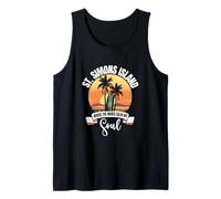 Olas - Isla de San Simón Camiseta sin Mangas