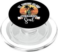 Olas - Isla de San Simón PopSockets PopGrip para MagSafe
