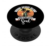 Olas - Mount Desert Island PopSockets PopGrip Adhesivo