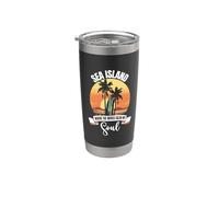 Olas - Sea Island Vaso térmico de acero inoxidable de doble pared