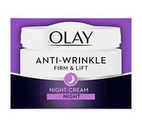 Olay Anti-Edad Firmeza & Efecto Lifting Crema Reafirmante De Noche, Atenúa La Apariencia De Las Arrugas 50 ml