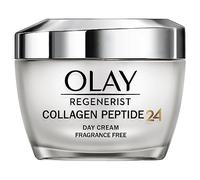 Olay Collagen Peptide Crema de Día Hidratante Facial, Con Niacinamida y Vitamina E. Cuidado Well-aging de la Piel: Fortalece, Restaura, Hidrata, 50ml