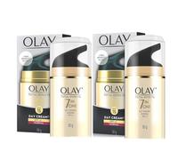 Olay - Crema de día Total Effects 7 en 1 para piel normal con SPF 15, 50 g, 2 unidades