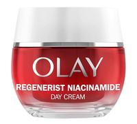 Olay Crema Facial de Día con Niacinamida. Hidratante Antiarrugas y Antiedad con Vitamina E, Niacinamida Antiedad y Glicerina. Regenera e Hidrata. Mejora los Signos del Envejecimiento. No Grasa. 50ml