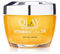 Olay Crema facial de gel de día con vitamina C + AHA24 para un tono claro y uniforme, 50 ml