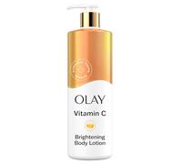 Olay Loción revitalizante e hidratante para manos y cuerpo con vitamina C, bomba de 17 onzas líquidas