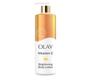 Olay Loción revitalizante e hidratante para manos y cuerpo con vitamina C, bomba de 17 onzas líquidas