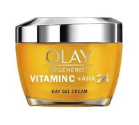 Olay Crema de gel AHA24 + vitamina C para el día, con vitamina C, AHA y niacinamida, para una piel radiante y uniforme, 50 ml