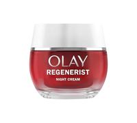 Olay Regenerist Crema Facial de Noche. Hidratante Antiarrugas y Reafirmante Activa con Niacinamida Antienvejecimiento y Péptidos. Reafirma, Restaura e Hidrata. Sin Perfume. 50 ml