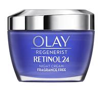Olay Regenerist Retinol24 Crema Hidratante De Noche, Reduce Líneas de Expresión en 14 Noches, Piel Suave Y Radiante, Con Complejo Retinoide Y Niacinamida (Vitamina B3), Sin Fragancia, 50 ml