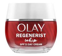 Olay Regenerist Whip Crema Facial de Día SPF30, Hidratante Ligera Antiarrugas y Reafirmante con Niacinamida Antienvejecimiento y Péptidos, 50 ml (El packaging puede variar)