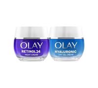 Olay Retinol 24 Crema de Noche y Olay Hyaluronic Crema de Día, 2x50ml