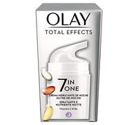 Olay Total Effects 7 en 1 Crema Facial de Noche Antiedad, 50ml | Niacinamida, Vitaminas C y E, Provitamina B5, Nutre y Protege la Piel