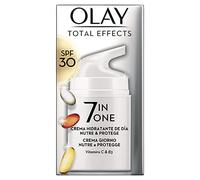 Olay Total Effects 7en1 Hidratante Multibeneficios Anti-Edad De Día Con SPF 30, Con Niacinamida, Vitamina C, E Y Pro-Vitamina B5, Combate Los 7 Signos De La Edad, Nutre Y Protege Tu Piel, 50 ml