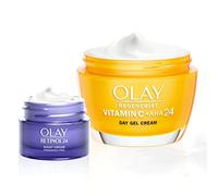 Olay Vitamin C + AHA 24 Crema De Día 50 Ml Y Retinol 24 Crema Hidratante De Noche 15 Ml