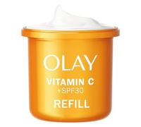 Olay Vitamina C Crema de Día Hidratante Facial SPF 30 RECAMBIO, Con Niacinamida. Cuidado Iluminador De La Piel: Acción Antimanchas Oscuras, 50ml
