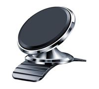 OLCANA Soporte magnético para coche | Soporte para coche ajustable con rotación de 360 grados con 10 imanes - Soporte para teléfono de salpicadero para coche, instalación fácil, apto