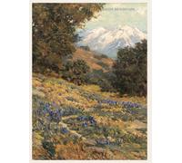 Old Baldy Mountain: A 100-Page Lined Notebook Celebrating Historic California Plein-Air Painting