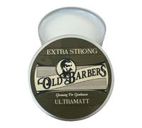 Old Barbers - Cera para el pelo ultra mate con agarre extra fuerte - en lata de aluminio - 100 ml - Fabricado en Italia