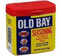OLD BAY Condimento, original, lata de 6 onzas (paquete de 4) por JC Wright