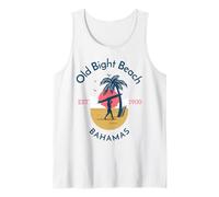 Old Bight Beach Isla de los Gatos Bahamas Camiseta sin Mangas