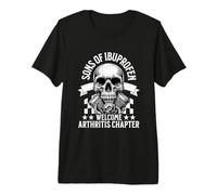 Old Biker Funny Sons of Ibuprofen Bienvenido Artritis Capítulo Camiseta Premium