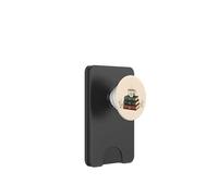 Old Books & Tea Cup Cozy Reading Corner con Jewel Tone Art PopSockets PopWallet para MagSafe