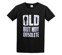 Old But Not Obsolete Graphic tee Unisex 100% Cotton Short-Sleeve T-Shirts Black L