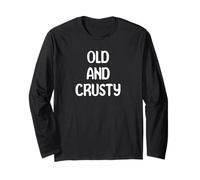 Old & Crusty - Aged to Imperfection with Style Tees, mugs Manga Larga