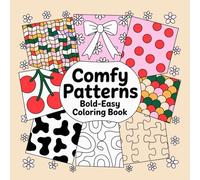old & Easy Coloring Book for Stress Relief: Comfy Patterns for Adults and Kids - Relax, Unwind & Create - 81 Fun Pages, 8.5 x 8.5