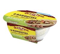 Old El Paso 8 Barquitas Tortillas Esponjosas Trigo Naturaleza 193 g (lote de 4)
