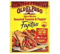 Old El Paso Mezcla De Especias Para Fajita De Tomate Y Pimiento Fajitas Asadas (30g) (Paquete de 2)