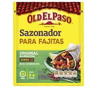 Old El Paso Sazonador para Fajitas en Polvo, Picante Suave, Sin Conservantes, Apto para Vegetarianos, 1 Sobre, 30g