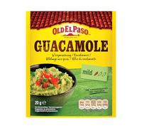 Old El Paso Sazonador para Guacamole, Lista para Preparar un Dip a base de Aguacate, Picante Suave, Sin conservantes, Apto para Vegetarianos, 1 Sobre, 20 g