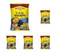 Old El Paso Tortilla Nachips, 185g (Paquete de 5)