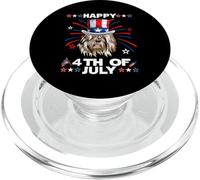 Old English Sheepdog Dog Patriotic American 4th of July PopSockets PopGrip para MagSafe