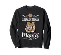 Old English Sheepdog Mama Dog Lover Dog Mom Mothers Day Sudadera