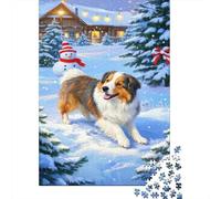 Old English Sheepdog Puzzle 1000 Piezas Adultos Entretenimiento Creativo, Desafío Juguetes Hobby. 1000pcs (75x50cm)