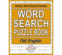 Old English Word Search Puzzle Book: Variety Word Search Puzzles: Volume 4